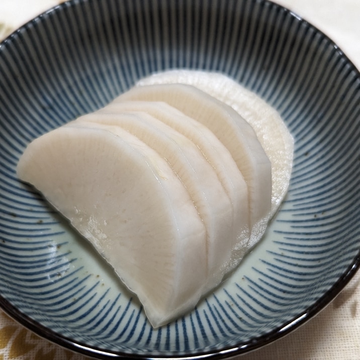 干さずに作る!大根のたくあん漬け
